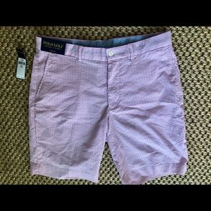NWT Polo Golf Ralph Lauren men’s seersucker shorts